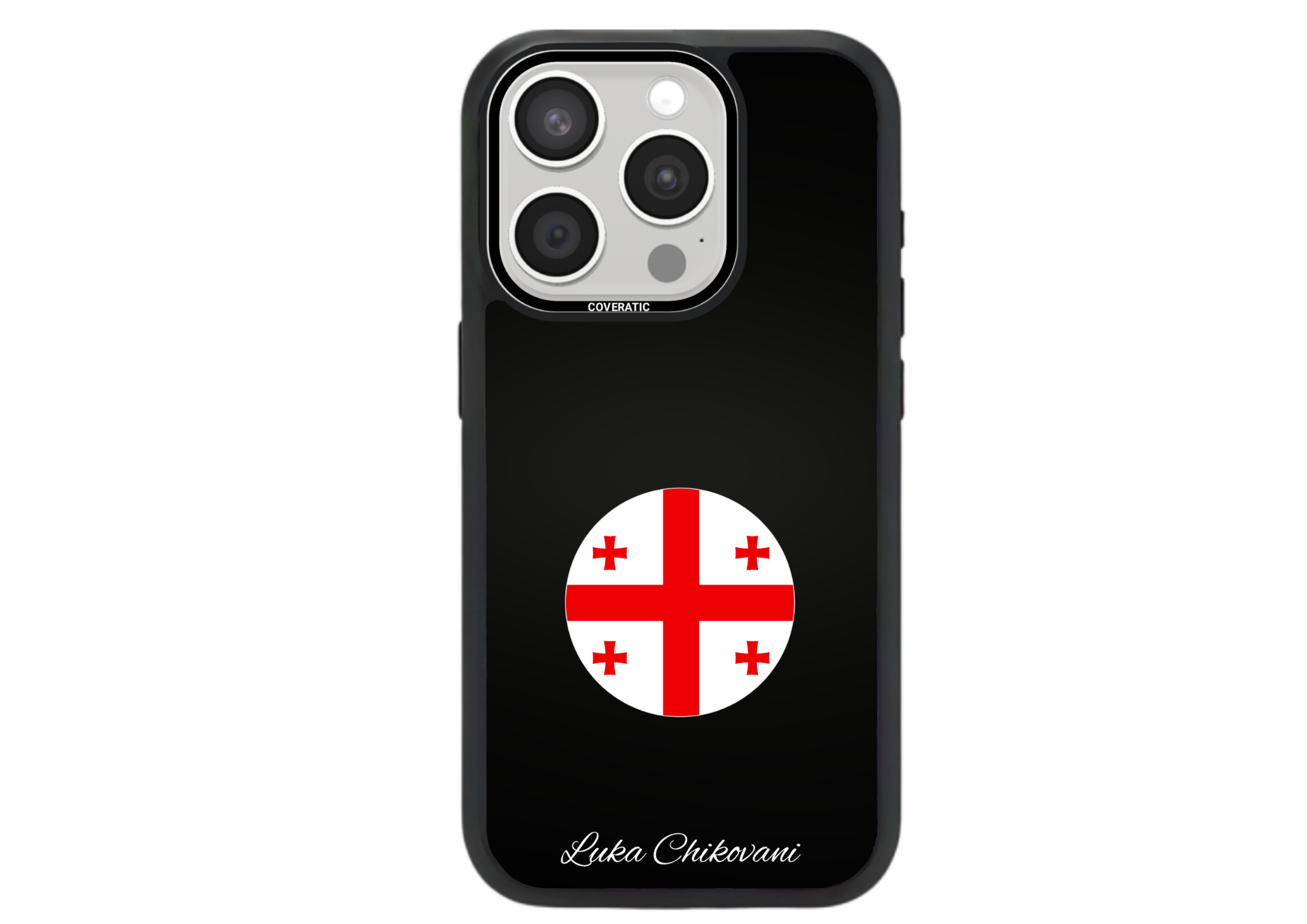 Personalisierte Handyhülle Georgian Wappen - Pro Shock