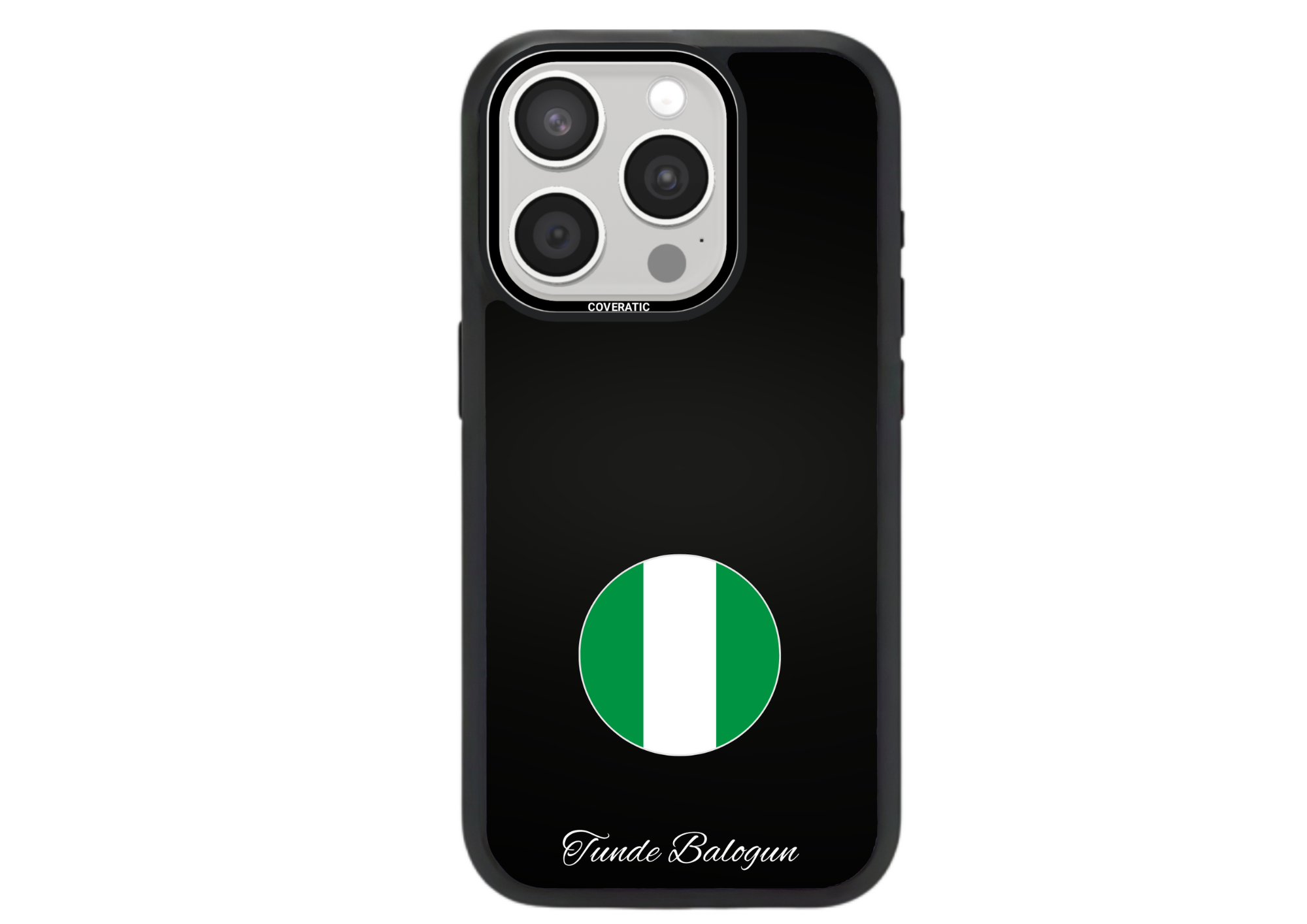 Personalisierte Handyhülle Nigeria Wappen - Pro Shock