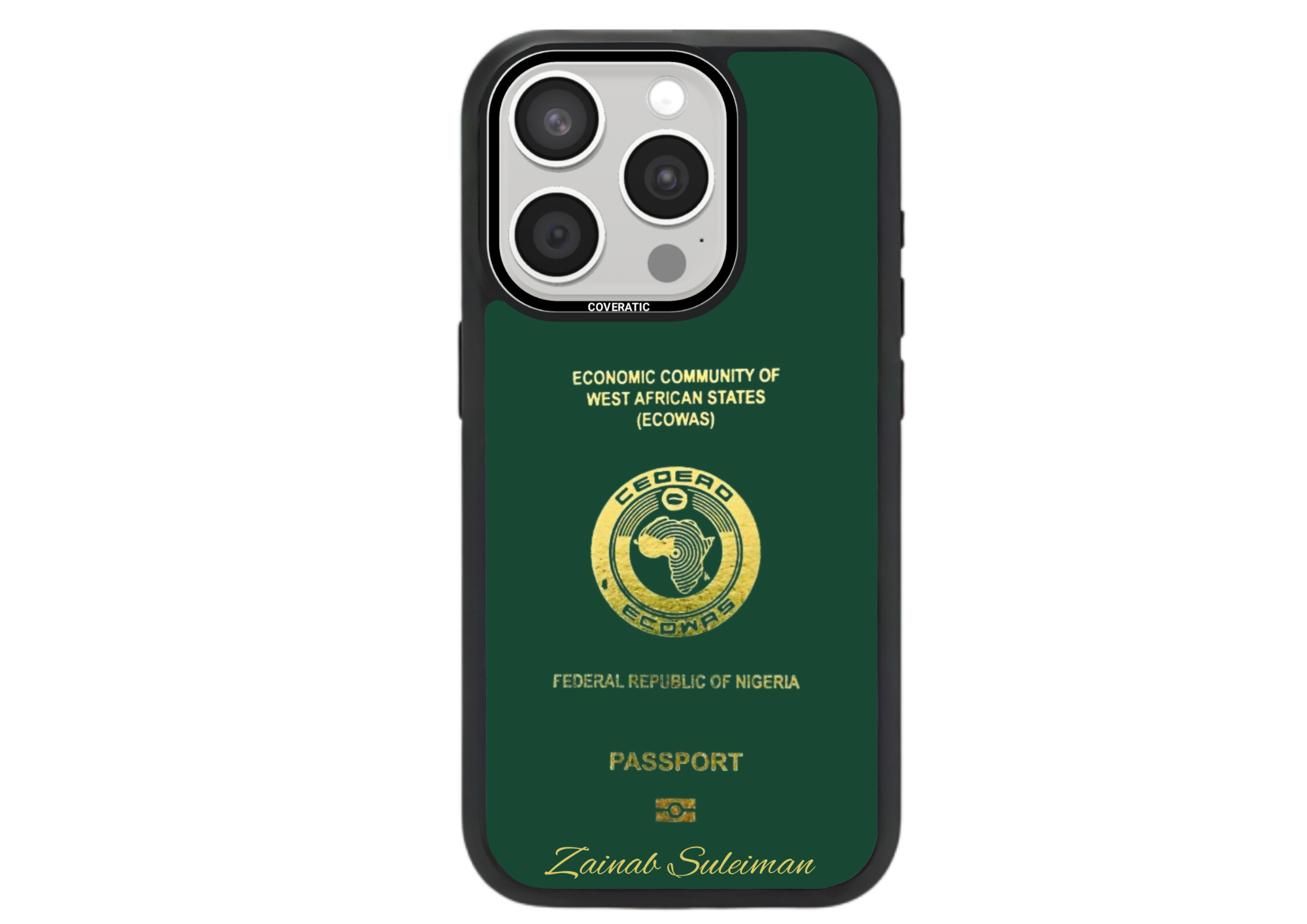 Handyhüllen mit Reisepass Nigeria- Pro Shock