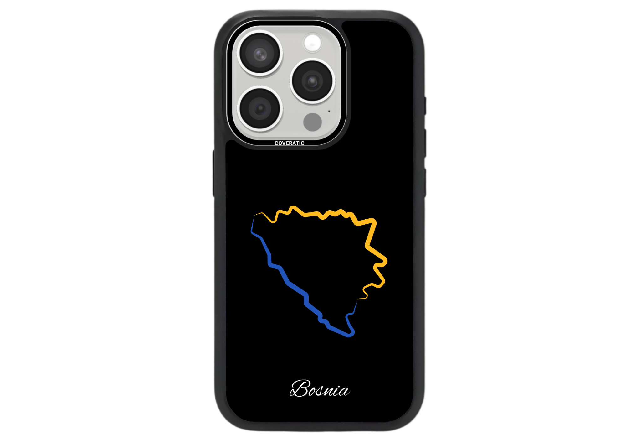 Handyhülle mit Landkarten Bosnia - Pro Shock - COVERATIC