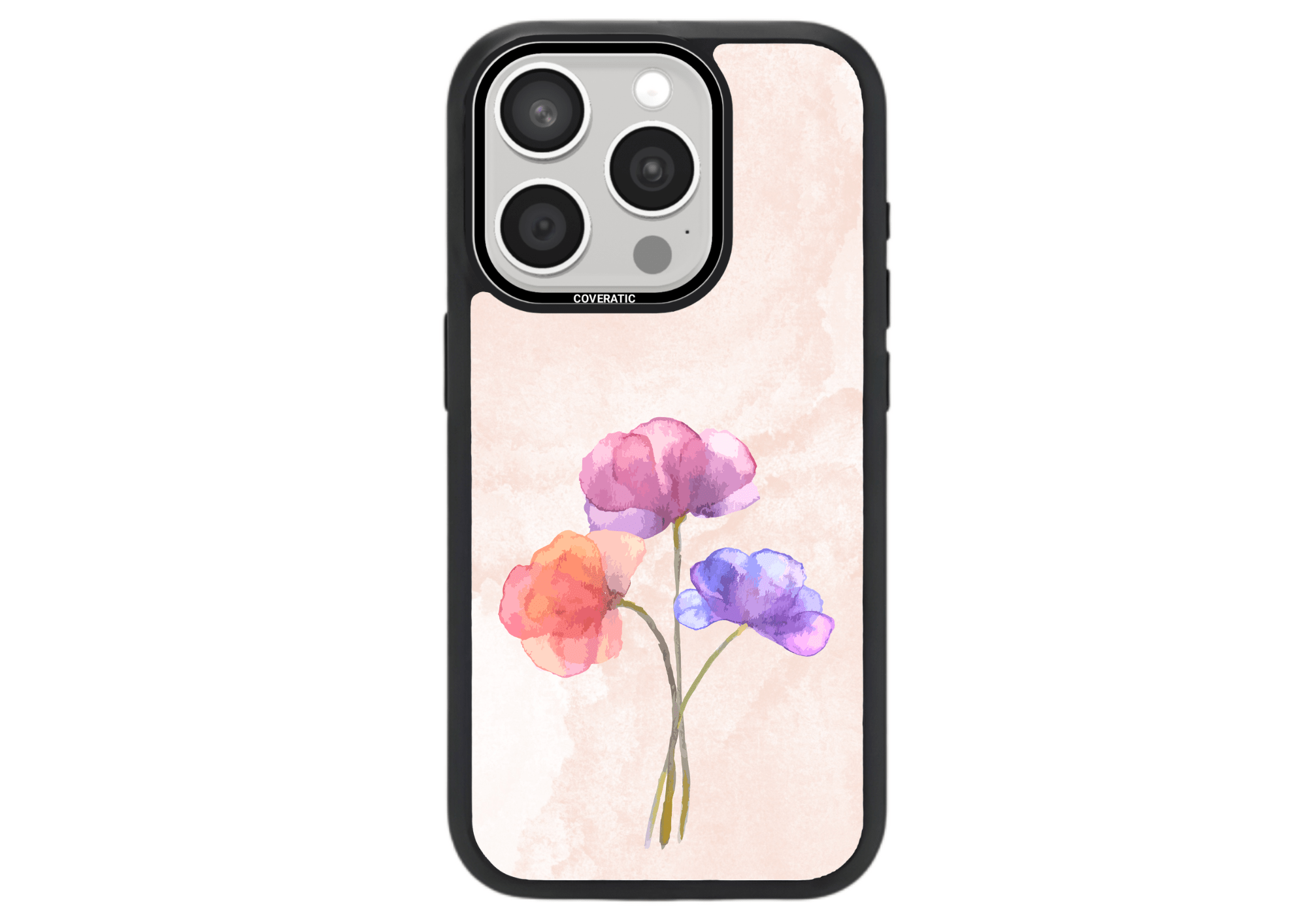 Personalisierte Handyhülle FLOWER – Pro Shock - COVERATIC