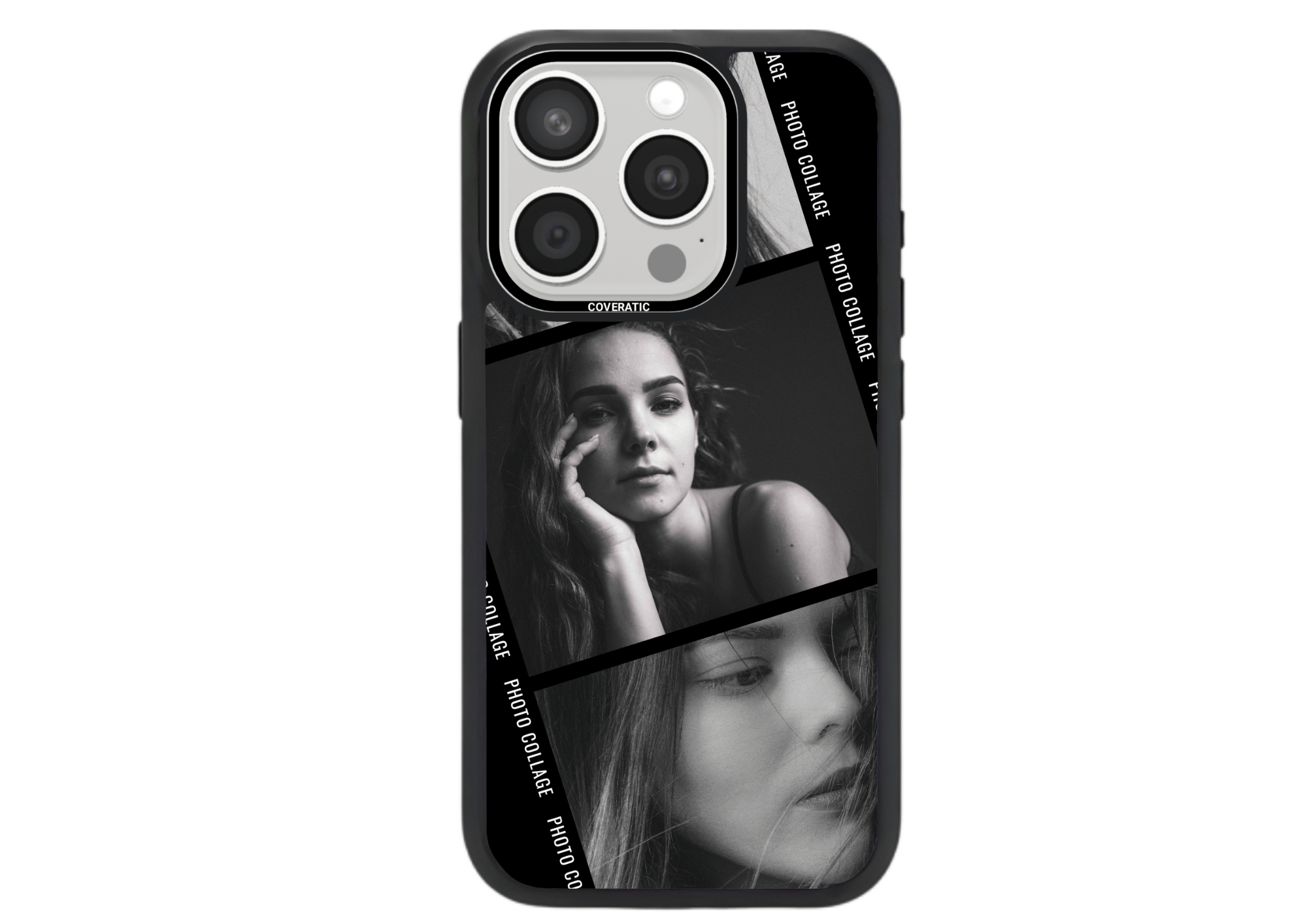 Personalisierte Handyhülle mit 3 Fotos 1 – Pro Shock - COVERATIC