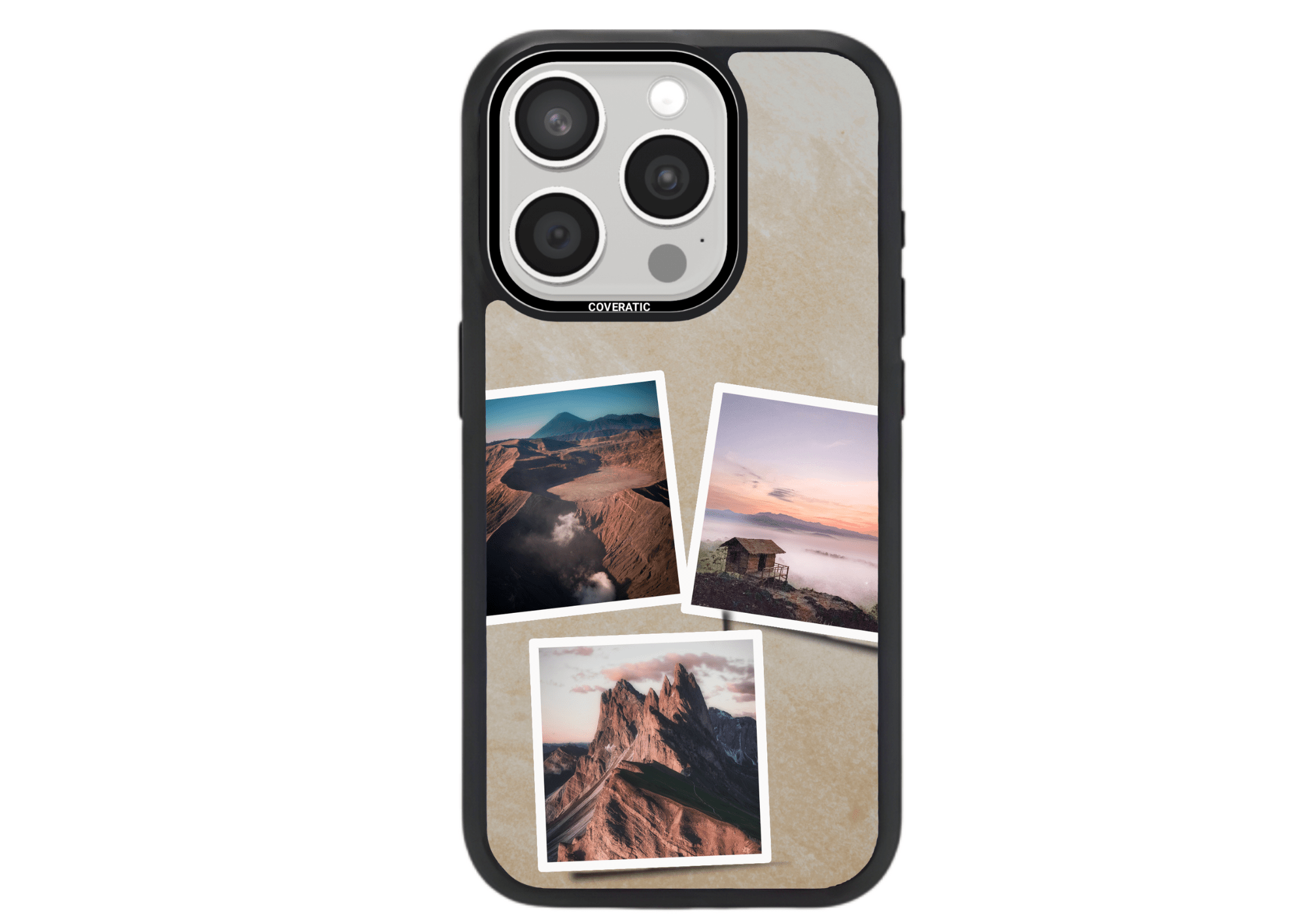 Personalisierte Handyhülle mit 3 Fotos New – Pro Shock - COVERATIC