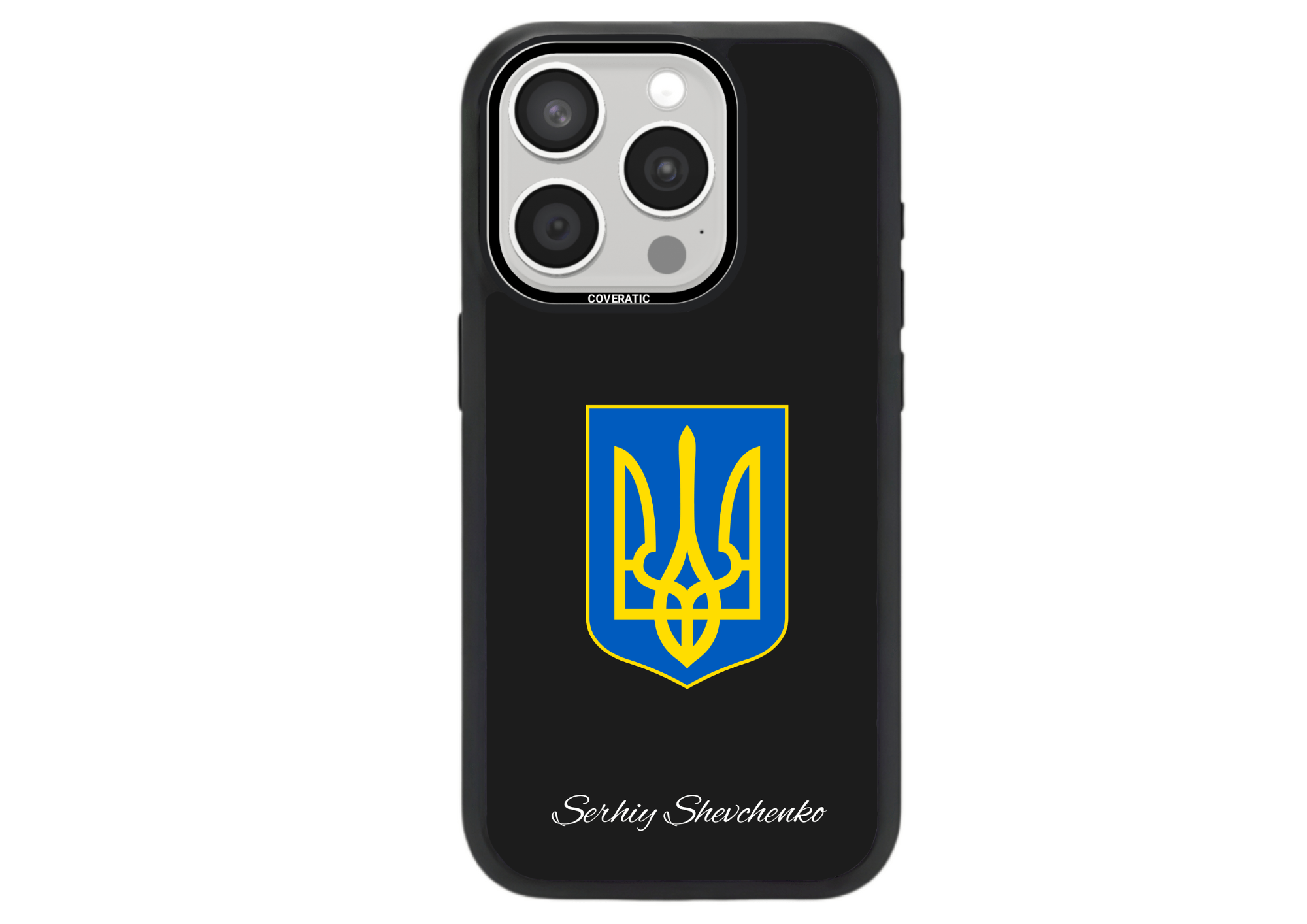 Personalisierte Handyhülle mit Landeswappen Ukraine – Pro Shock - COVERATIC