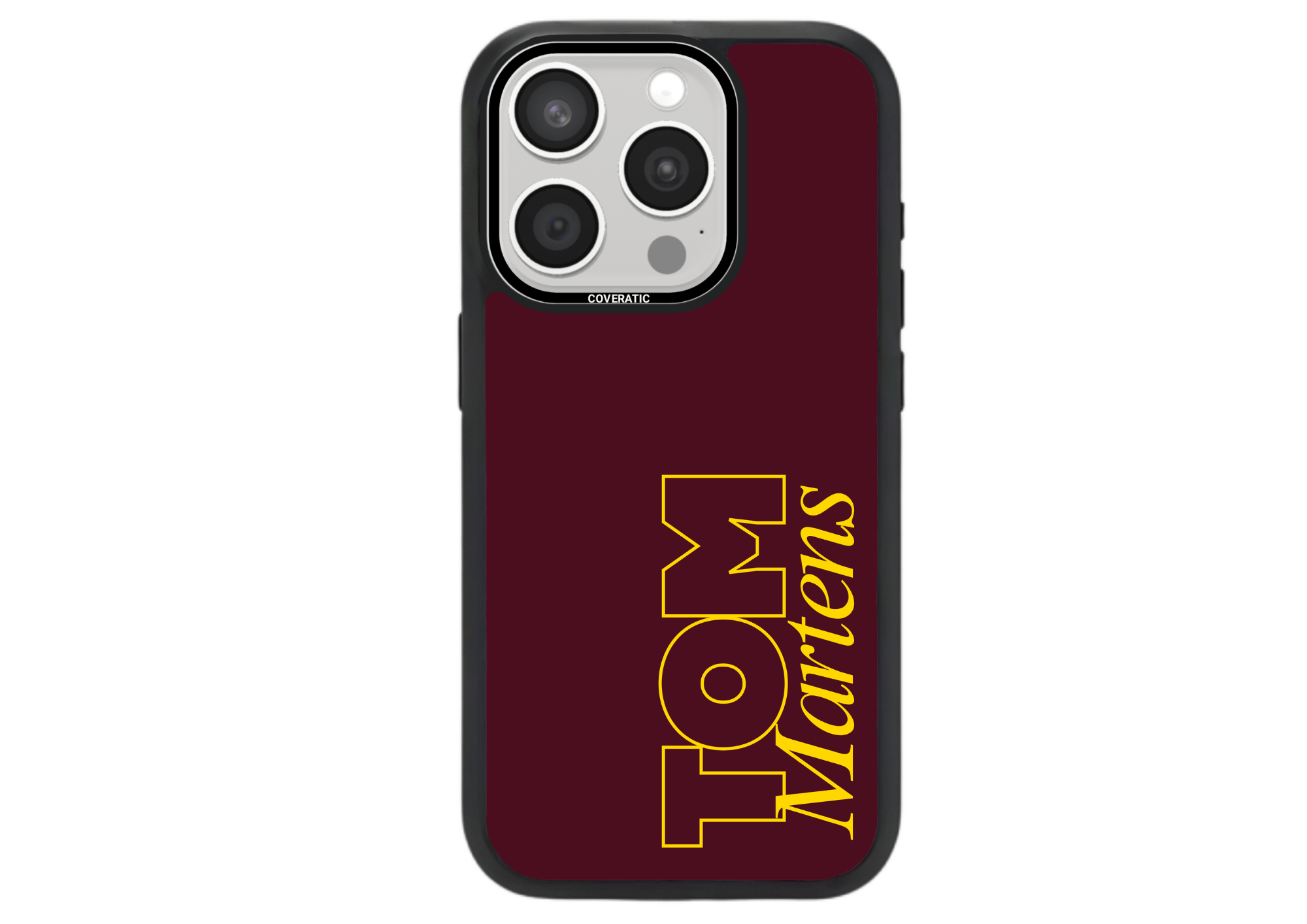 Personalisierte Handyhülle mit Name - Pro Shock - COVERATIC