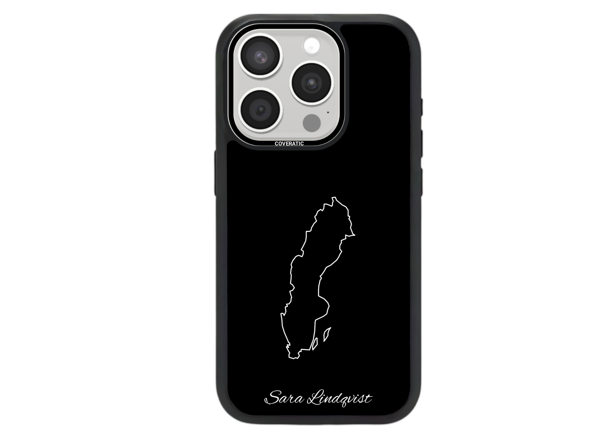 Handyhülle mit Landkarten Schweden- Pro Shock