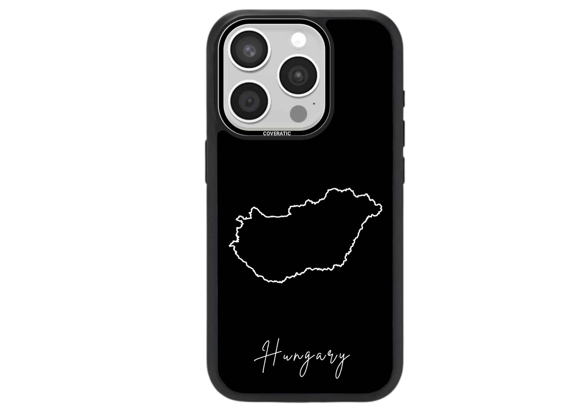 Handyhülle mit Landkarten Hungary - Pro Shock - COVERATIC