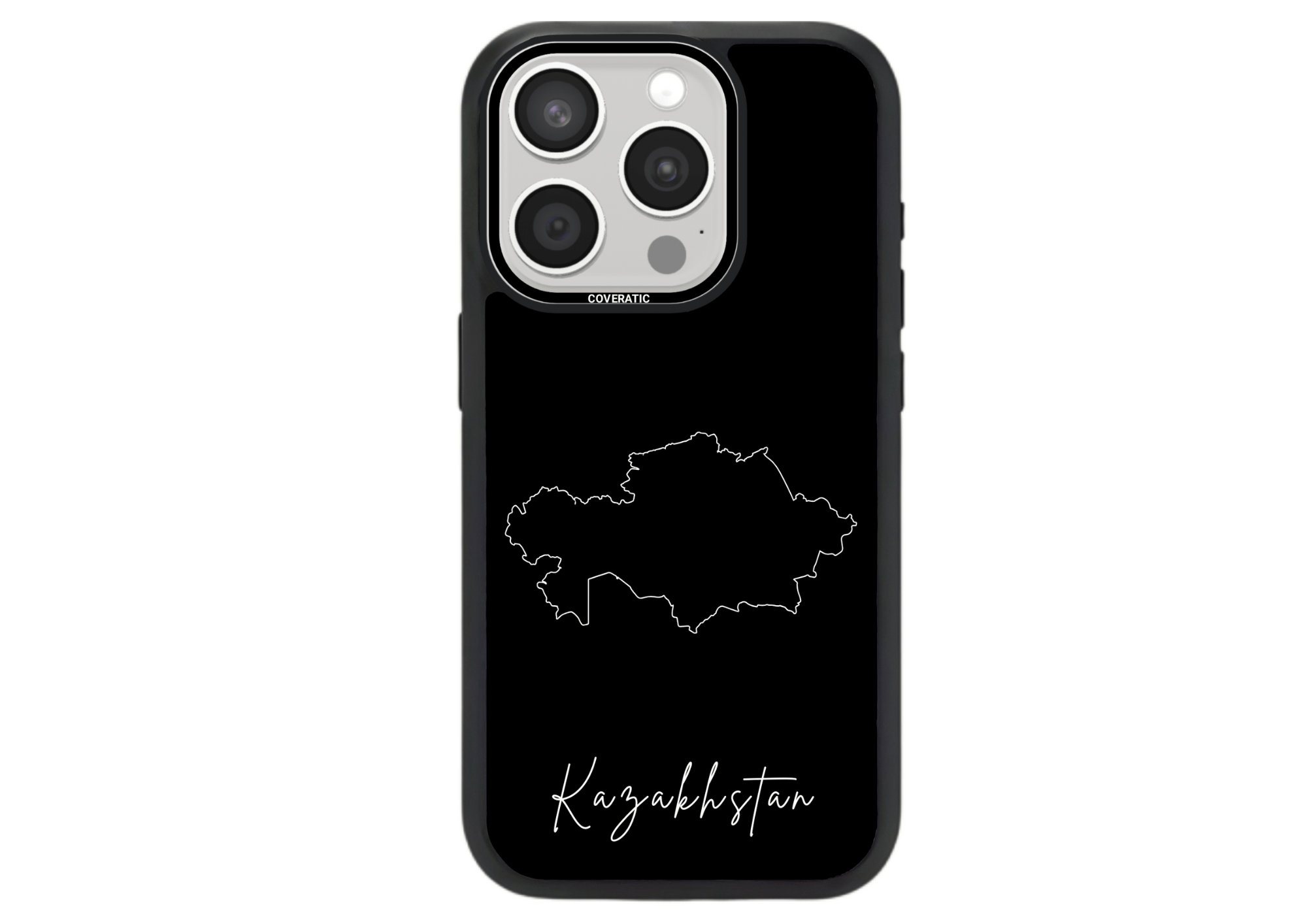 Handyhülle mit Landkarten Kazakhstan - Pro Shock - COVERATIC