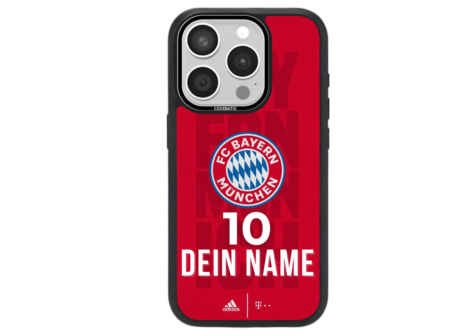 Personalisierte Handyhülle Bayern Munchen Circle - Pro Shock - COVERATIC