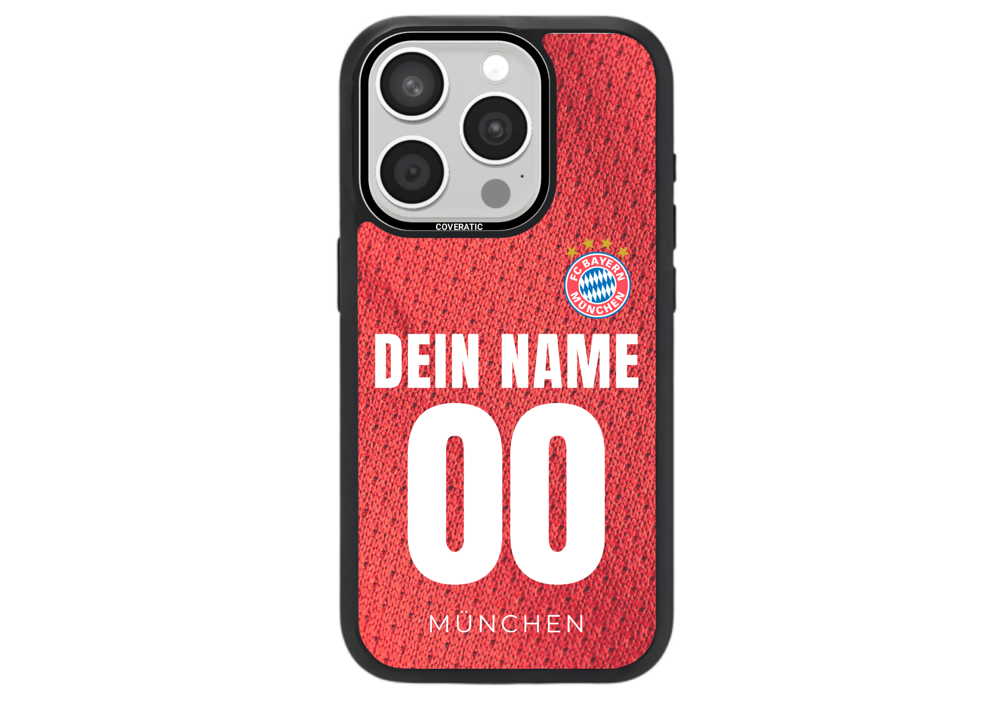 Personalisierte Handyhülle FC Bayern München - Pro Shock - COVERATIC