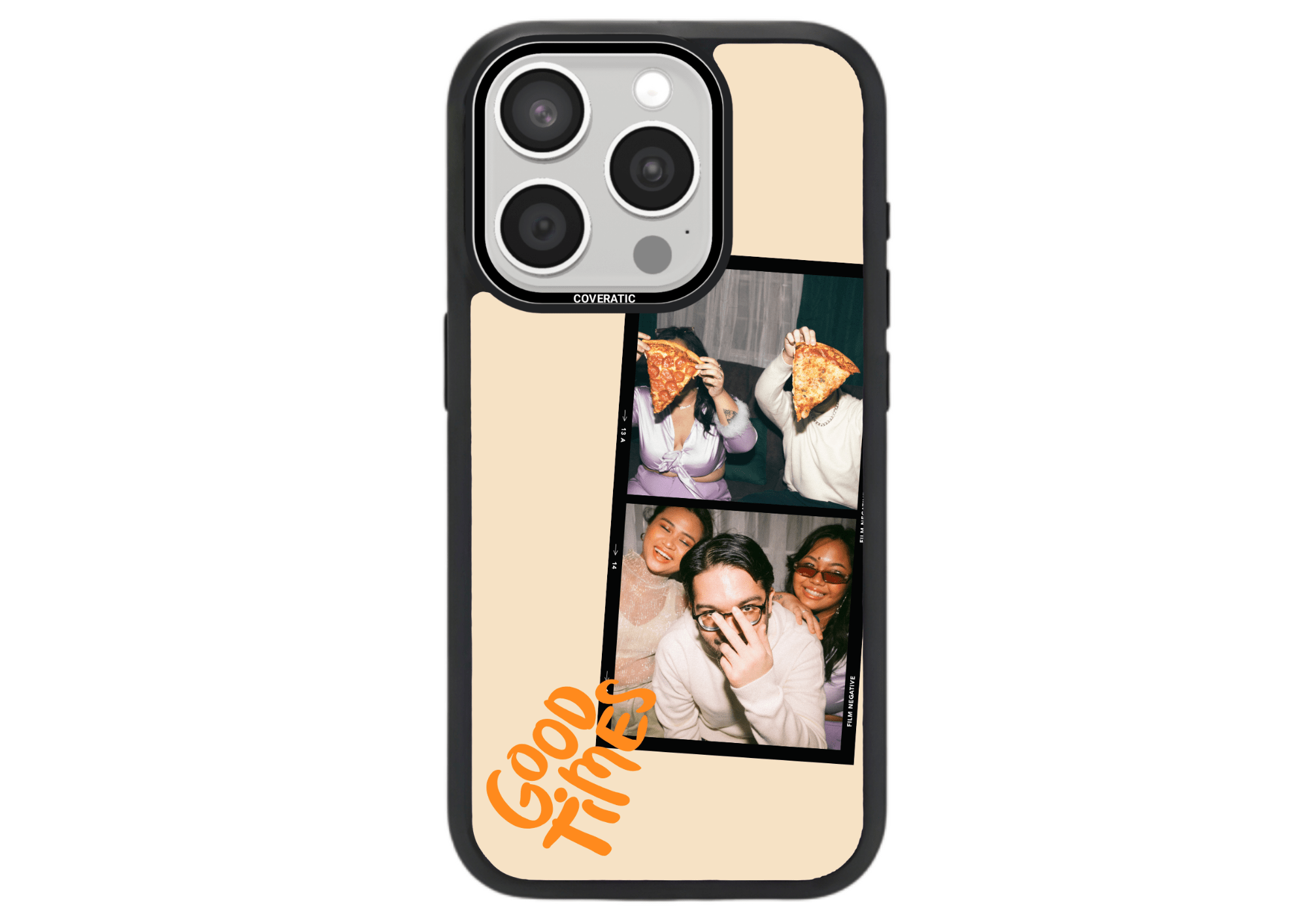 Personalisierte Handyhülle FILM mit 2 Fotos – Pro Shock - COVERATIC