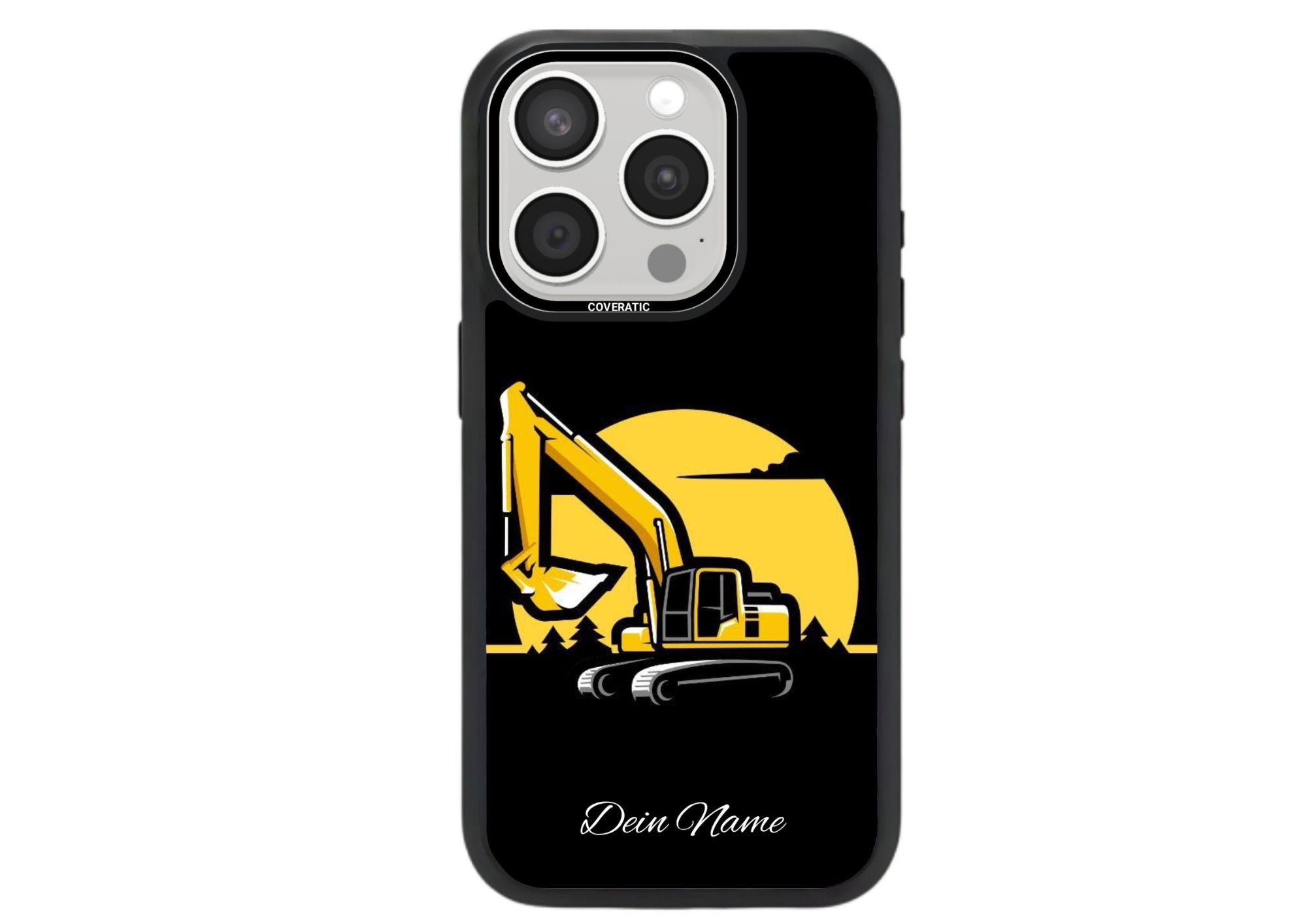 Personalisierte Handyhülle mit Bagger - Pro Shock - COVERATIC