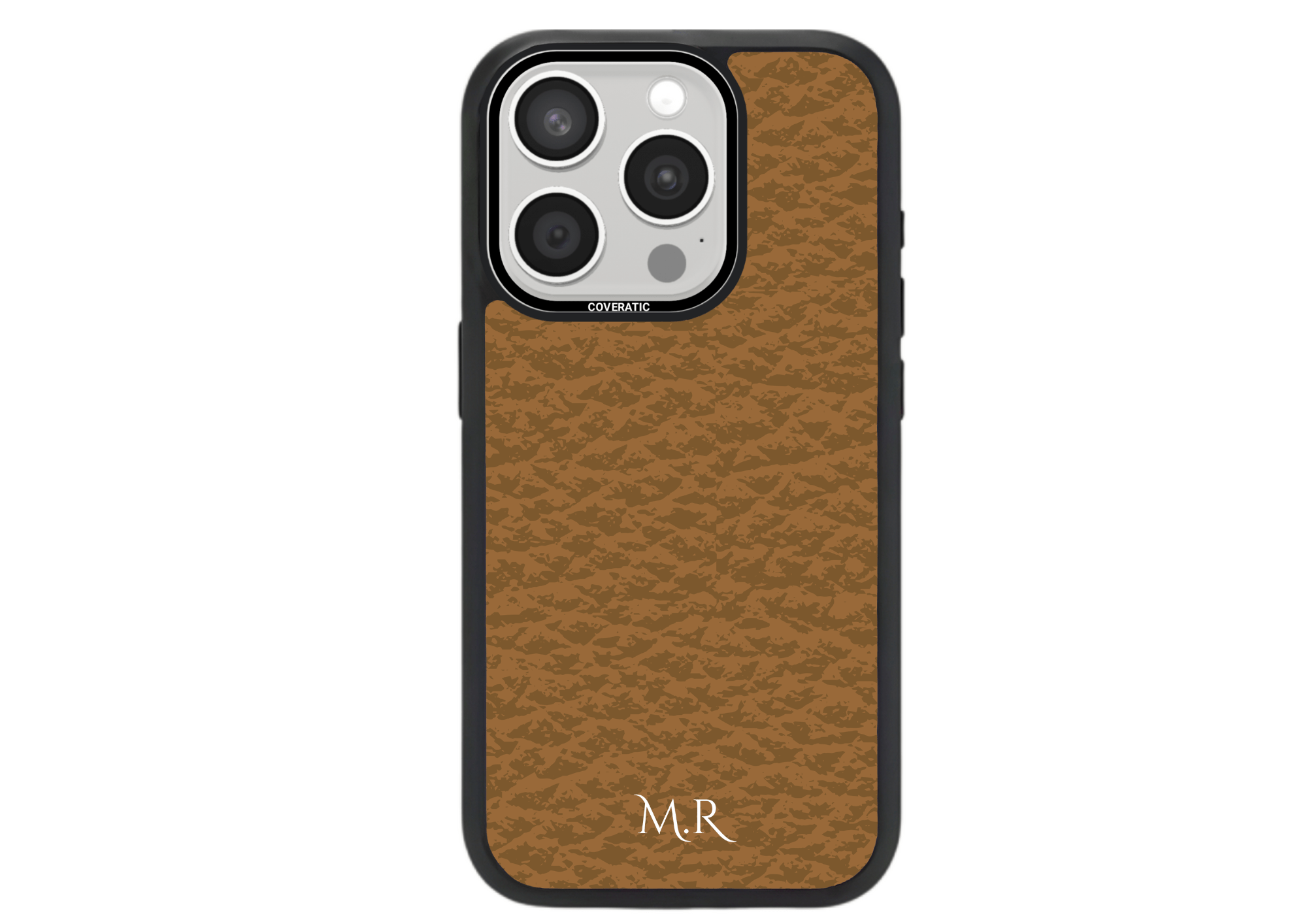 Personalisierte Handyhülle mit Initialen - Pro Shock - COVERATIC