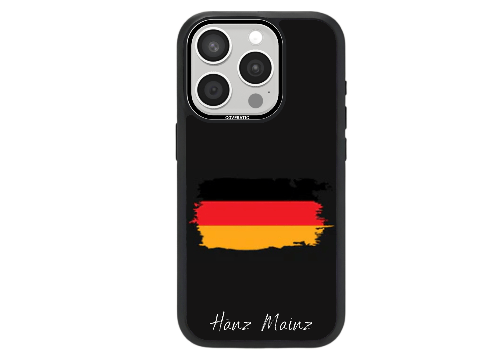 Personalisierte Handyhülle mit Land Flaggen Deutschland– Pro Shock - COVERATIC