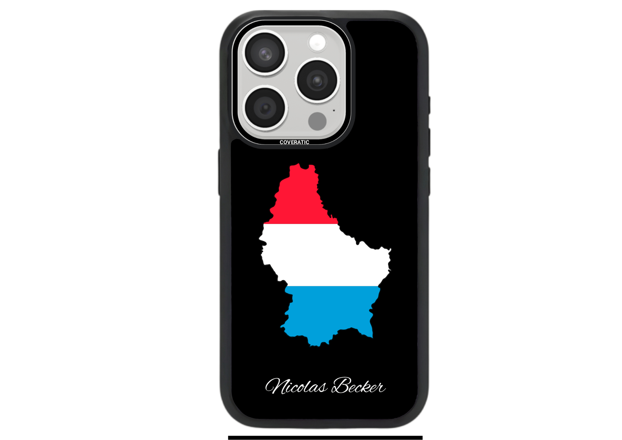 Personalisierte Handyhülle mit Land Flaggen Luxembourg – Pro Shock - COVERATIC