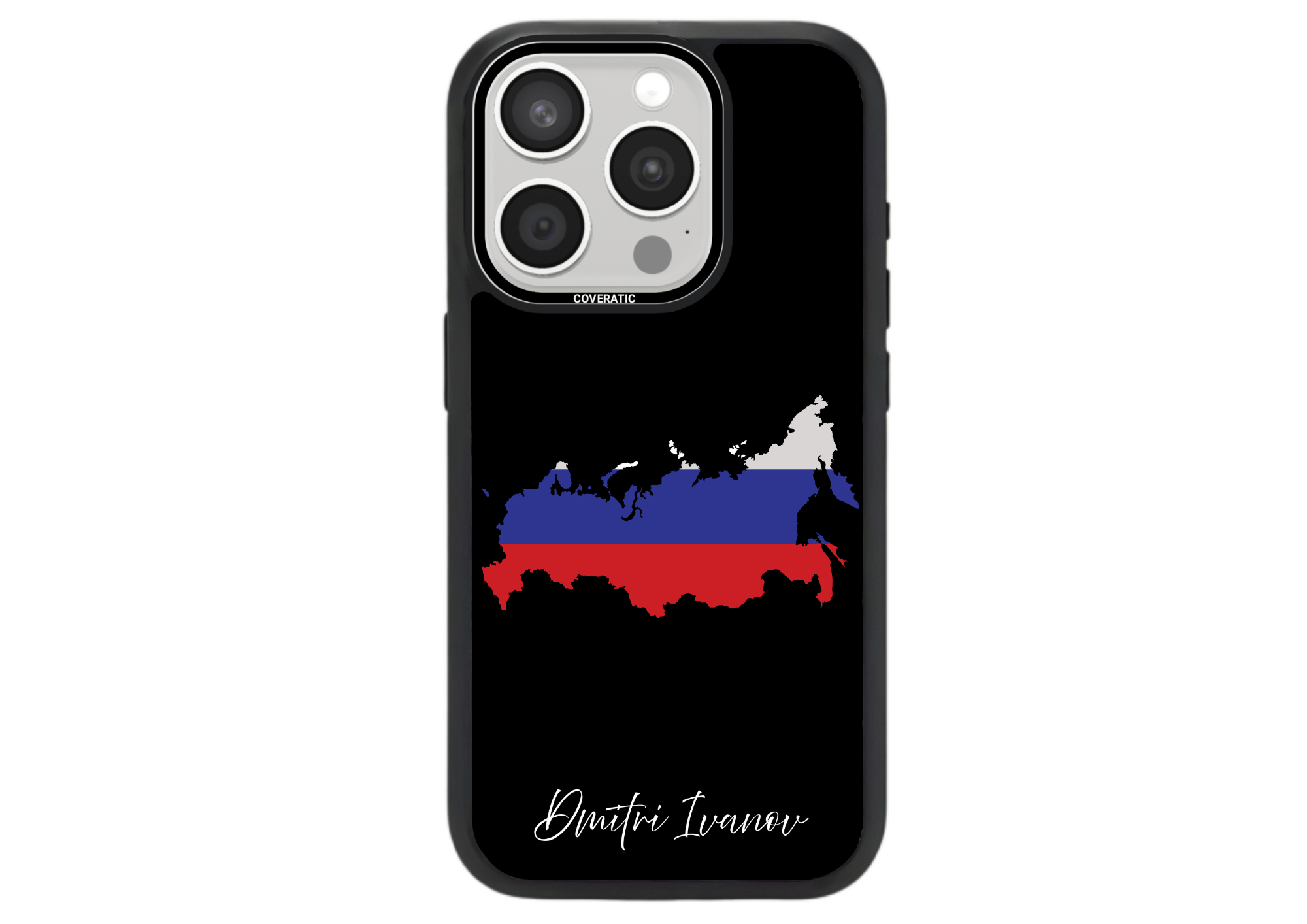 Personalisierte Handyhülle mit Land Flaggen Russia– Pro Shock - COVERATIC