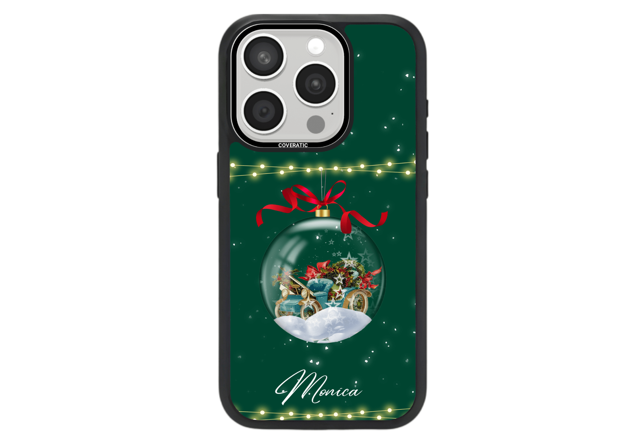 Personalisierte Handyhülle mit Name Christmas - Pro Shock - COVERATIC