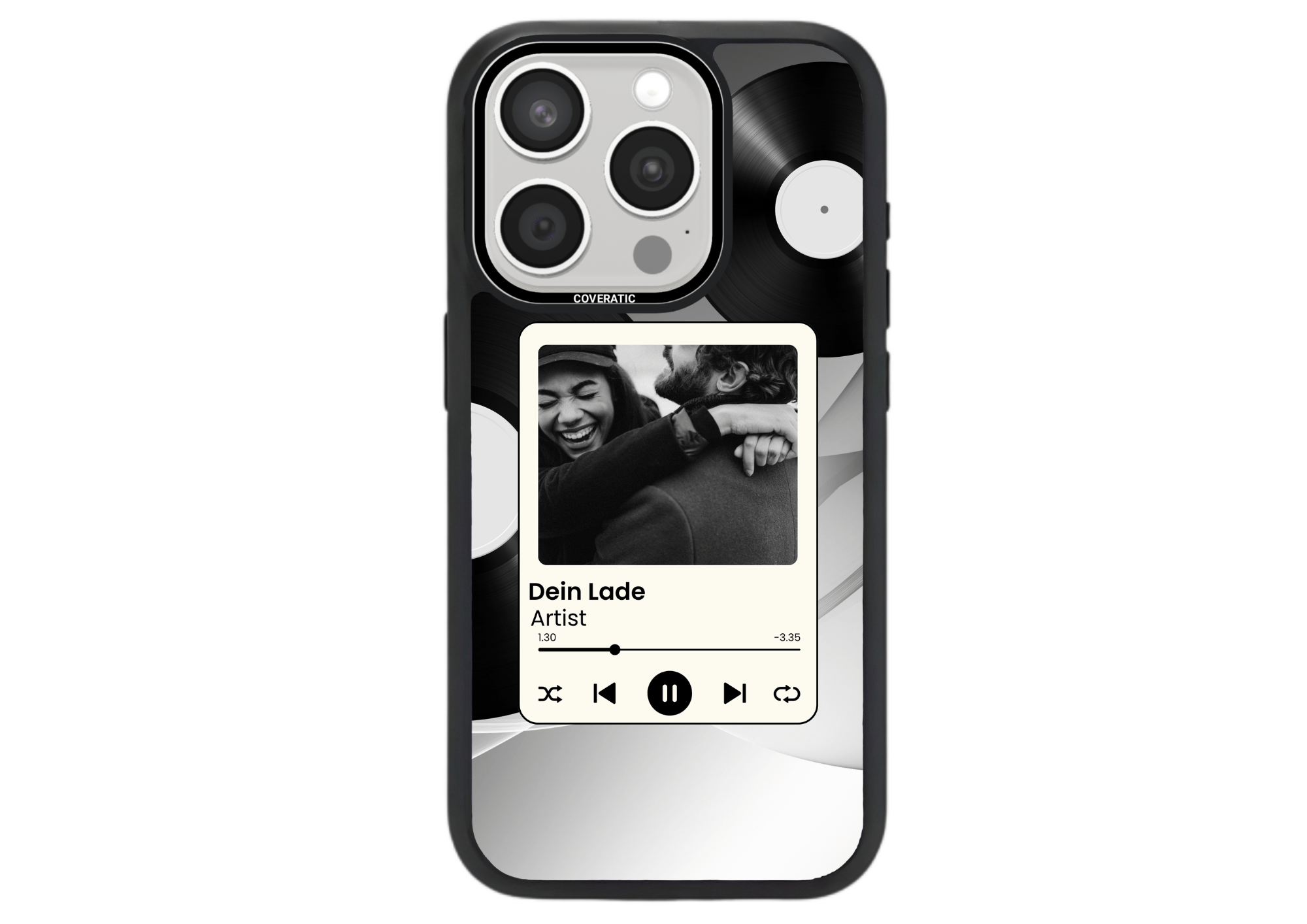 Personalisierte Handyhülle Spotify 1 – Pro Shock - COVERATIC