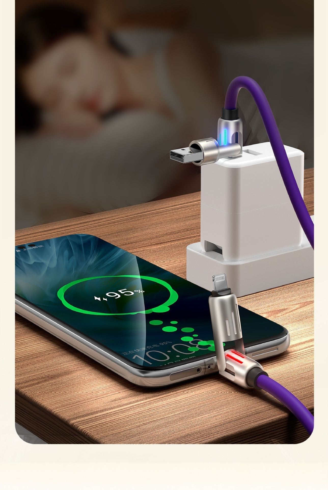 Premium Silikon - Schnellladekabel – 60W | 1m - COVERATIC